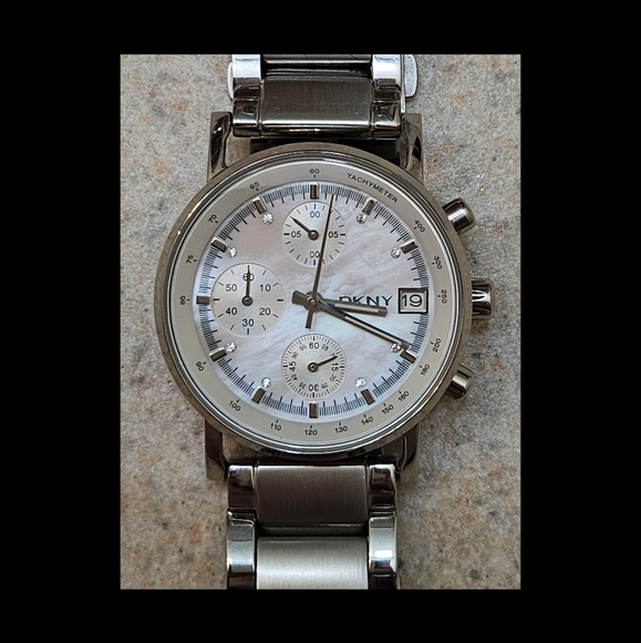 DKNY Silver Chronograph Watch main image 15